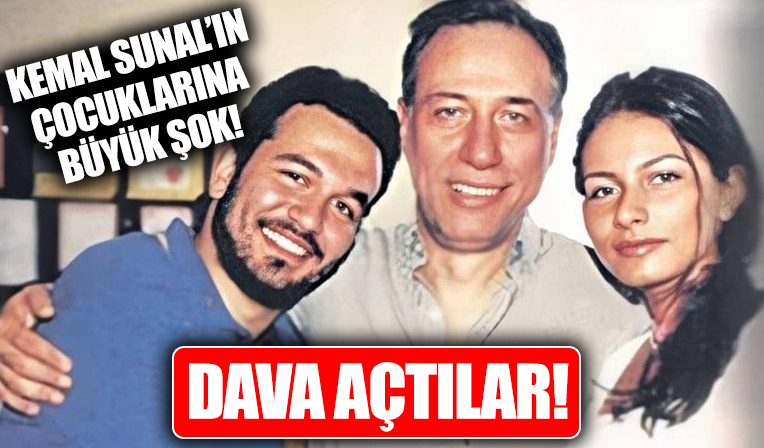 Kemal Sunal’ın çocuklarına büyük şok! Ali Sunal dava açtı!