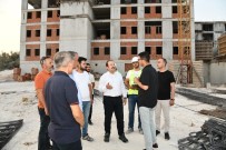 Vali Pehlivan, Devam Eden Yurt Insaatlarinda Incelemelerde Bulundu