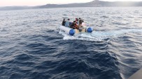 Çanakkale'de Radar Ile Tespit Edilen 16 Göçmen Yakalandi