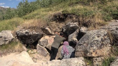 Volkanik Dagin 'Buhar Bacalari'nda Korkutan Görüntü