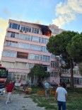 Küçükçekmece'de 5 Katli Binada Korkutan Yangin