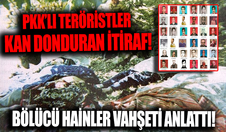 PKK'lı teröristlerden kan donduran Başbağlar itirafları! Bölücü hainler vahşeti anlattı