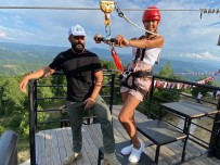 Küre Daglari Milli Parkinda Zipline Heyecani Yasaniyor
