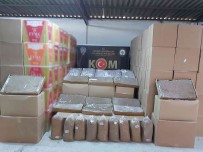 Manisa'da 3 Milyon 850 Bin Adet Kaçak Makaron Ele Geçirildi