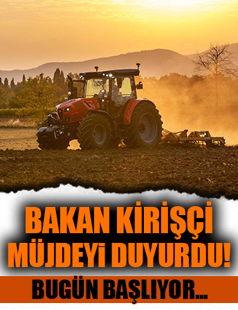 Bakan Kirişci açıkladı! Bugün hesaplara yatıyor