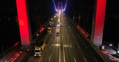 Fatih Sultan Mehmet Köprüsü’ndeki asfalt bakım çalışması sona erdi!
