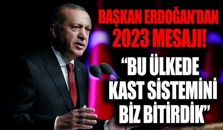 Başkan Erdoğan'dan teşkilatlara kritik 2023 mesajı!
