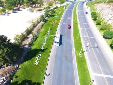 Büyüksehir, Mugla'da Yesil Alan Miktarini Artiriyor