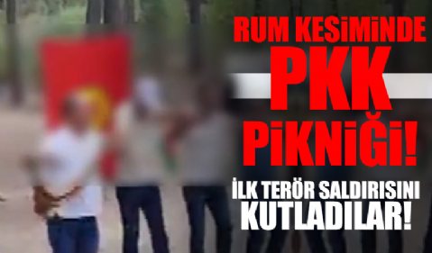 Güney Kıbrıs Rum kesiminde skandal! Terör örgütü PKK'nın propagandasını yaptılar