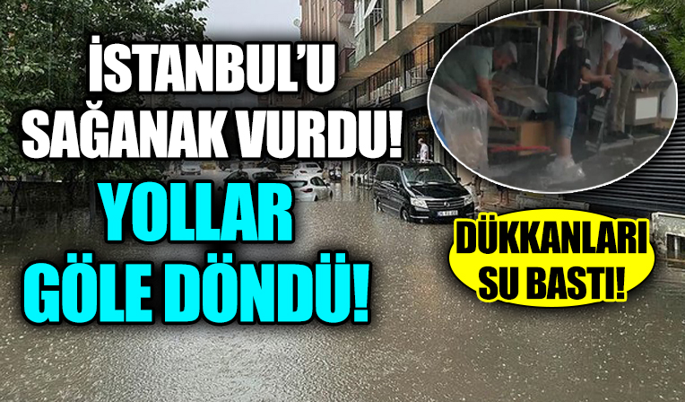 Meteoroloji'nin uyarıları sonrası İstanbul'da yollar göle döndü!