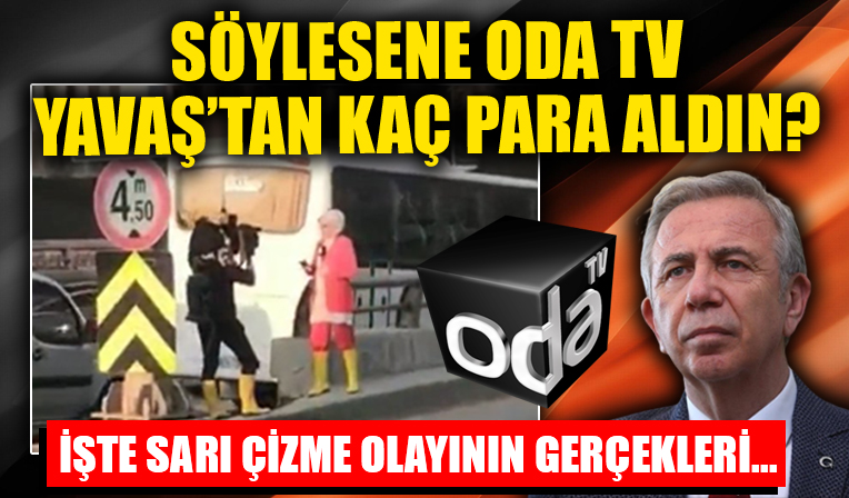 ODA TV'nin A Haber algısını vatandaş çürüttü! İşte sarı çizme olayının gerçekleri... .