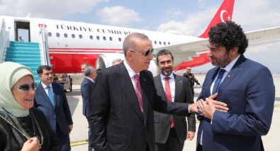 Hakan Taşıyan'dan Başkan Erdoğan'a karşılama... Haberi