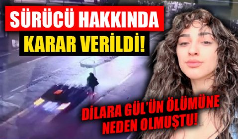 İstanbul’da scooter kullanıcısı Dilara Gül’ün ölümüne neden olmuştu! Sürücü için karar verildi!