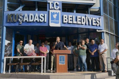 Kusadasi  Belediyesi'nde Ek Zam Sevinci