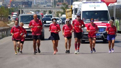 Marmara Depremi'ne Dikkat Çekmek Için 115 Kilometre Kostular