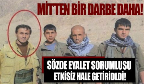 PKK'ya üst düzey darbe! Sözde eyalet sorumlusu Muhsin Yağan etkisiz hale getirildi