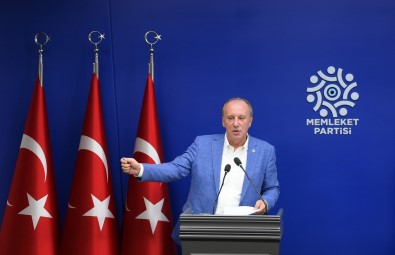 Memleket Partisi Lideri Ince'den Seçim Gecesi Iddialarina Cevap