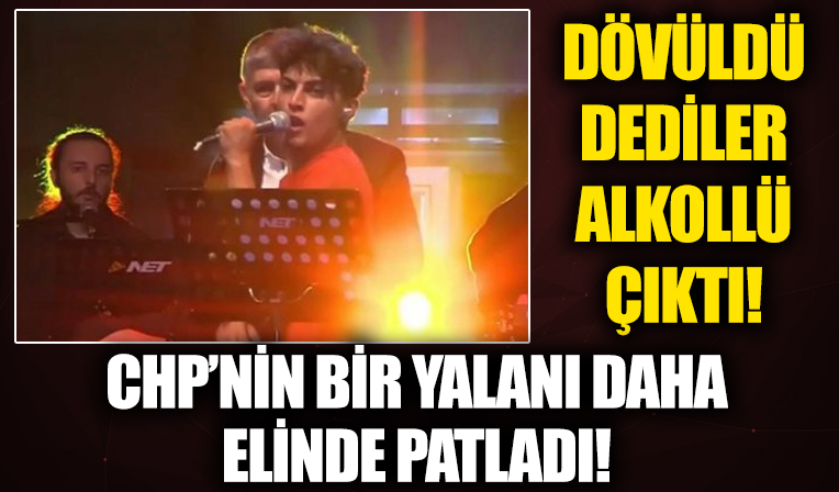 'AK Parti'ye oy verme' şovu alkollü gencin marifeti çıktı: CHP yine yalana sarıldı