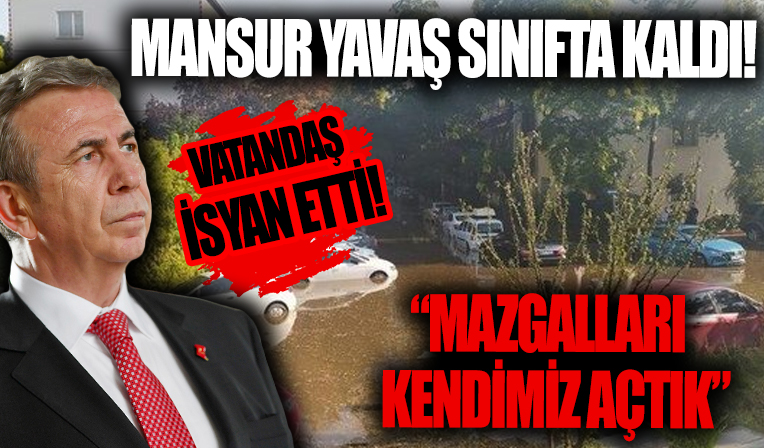 Ankara'daki şiddetli yağış sonrası CHP'li belediyelere sert tepki: 'Camdan video atmakla Ankara'ya hizmet edilmez!'
