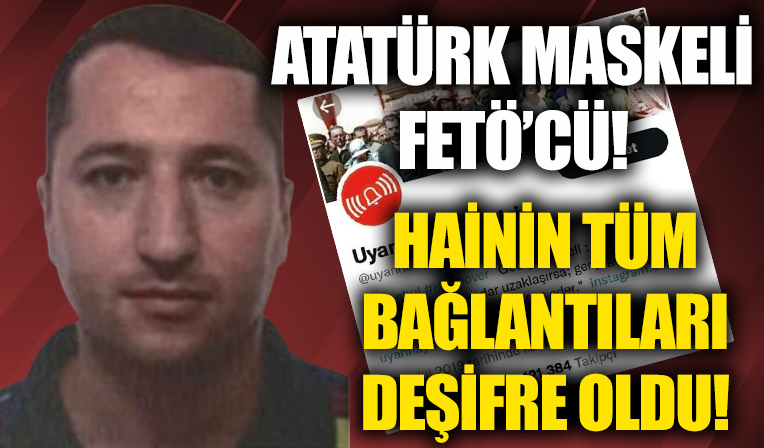 Atatürk maskeli FETÖ'cü troll Ahmet Tepe deşifre oldu!