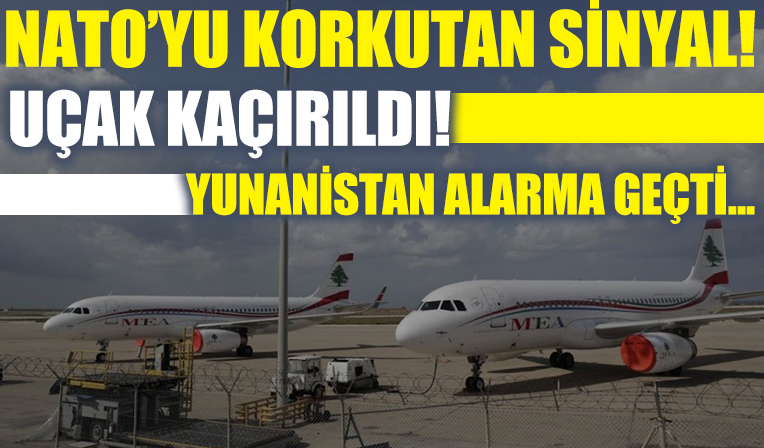 NATO'da panik: Uçak kaçırıldı! Yunanistan alarma geçti, F-16'lar havalandı