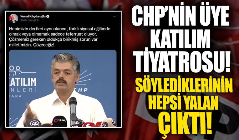 Ankara'da CHP tiyatrosu! 'MHP'den istifa edip partinize katılıyorum' demişti! Söylediklerinin hepsi yalan çıktı!
