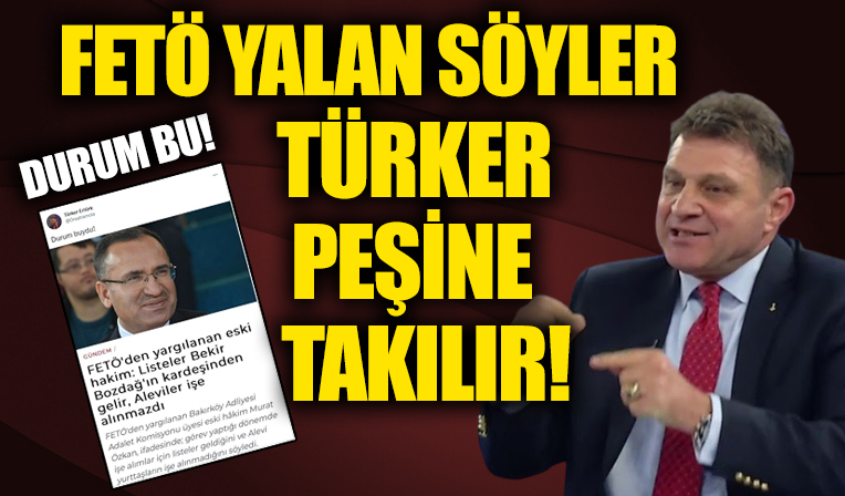 CHP'li Türker Ertürk, FETÖ yalanının peşine takıldı!