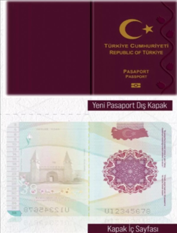 Türkiye'nin yeni e-pasaportu!