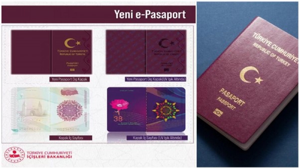 Türkiye'nin yeni e-pasaportu!