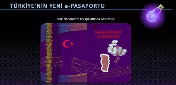 Türkiye'nin yeni e-pasaportu!