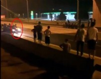 Adana'da kan donduran görüntü: Bacağı böyle koptu!