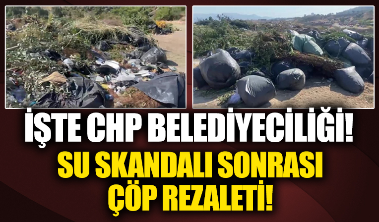 İzmir'de su skandalı sonrası şimdi de çöp rezaleti! Vatandaşlar isyan etti!
