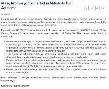 EGM'den Maas Promosyonlarina Iliskin Iddialarla Ilgili Açiklama