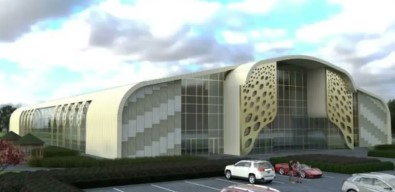 Kiziltepe'de 2 Bin 500 Kisilik Spor Salonu Yapiliyor