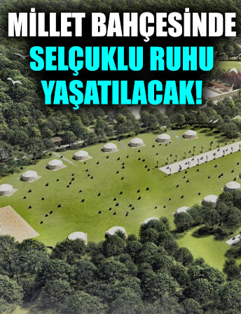 Ahlat'taki millet bahçesinde ziyaretçilere Selçuklu ruhu yaşatılacak