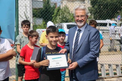 Nilüfer'de Çocuklar Tirmanis Sporuyla Tanisiyor