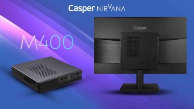 Casper'in Yeni Is Bilgisayari Nirvana M400 Satisa Çikti