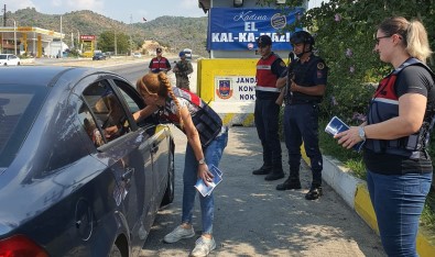 Milas'ta 475 Araç Sürücüsü Ve Yolcular Bilgilendirildi