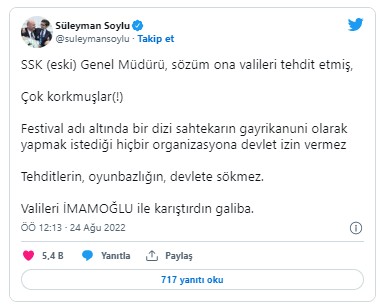 Kemal Kılıçdaroğlu şimdi de valileri tehdit etti!