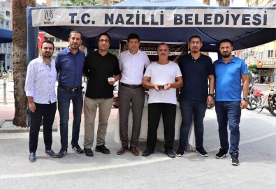 Baskan Özcan, 'Nazilli Belediyespor'u Hep Birlikte Sampiyon Yapacagiz'