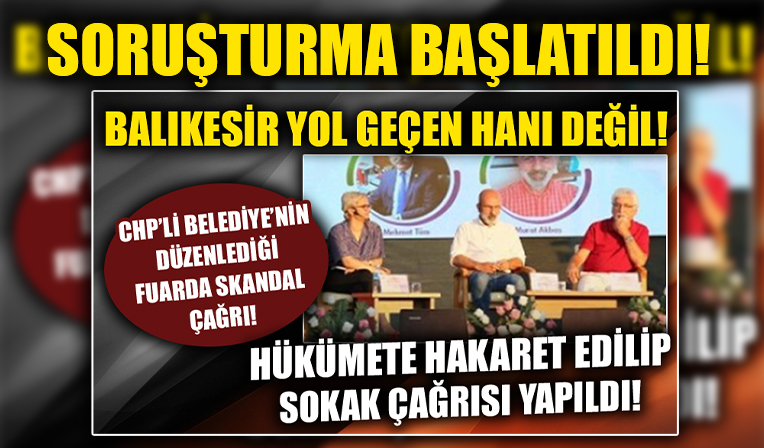 Cumhurbaşkanı Erdoğan ve Bakan Soylu'ya tehdit cezasız kalmadı!  Edremit Kitap Fuarına katılan beş konuşmacıya soruşturma