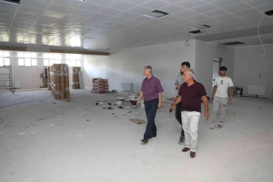 Çalisma Salonu Yapiminda Sona Yaklasildi