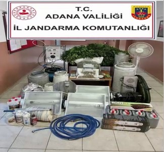 Kaçak Elektrikle Uyusturucu Yetistiren 2 Kisi Gözaltina Alindi