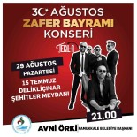 Pamukkale Belediyesinden Zafer Bayrami Konseri