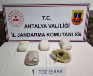 Antalya'da 5 Kilogram Toz Esrar Ele Geçirildi