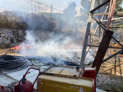 Trafo Merkezindeki Yangin Büyümeden Söndürüldü