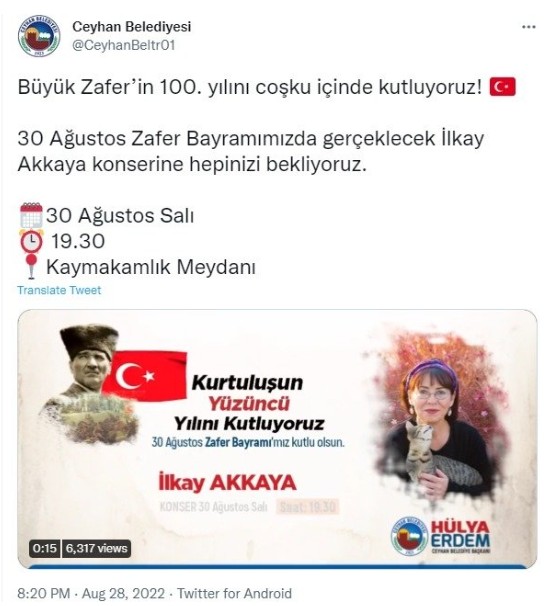 CHP'li belediyede skandal konser! PKK destekçisi sahne alacaktı, iptal edildi!