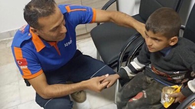 Kaybolan Çocuk Saatler Sonra Bulundu