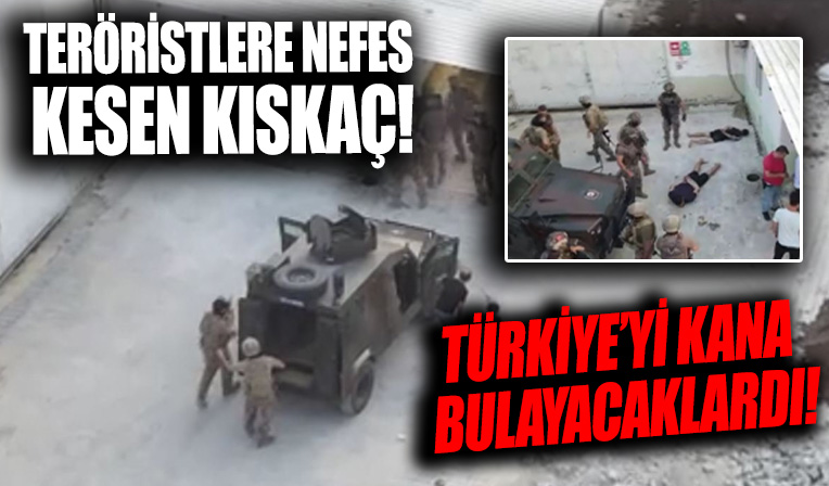 Mersin'de teröristlere nefes kesen kıskaç! Türkiye'yi kana bulayacaklardı, harekete geçemeden enselendiler...