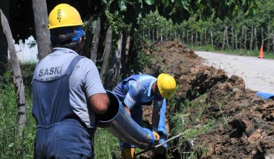 SASKI Gece-Gündüz Çalisiyor